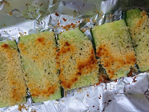 きゅうりの粉チーズ焼き レシピ 作り方 By Hannah212 楽天レシピ